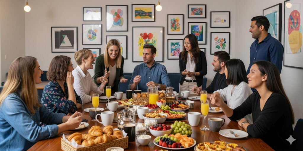 imagen desayunos de networking en sevilla