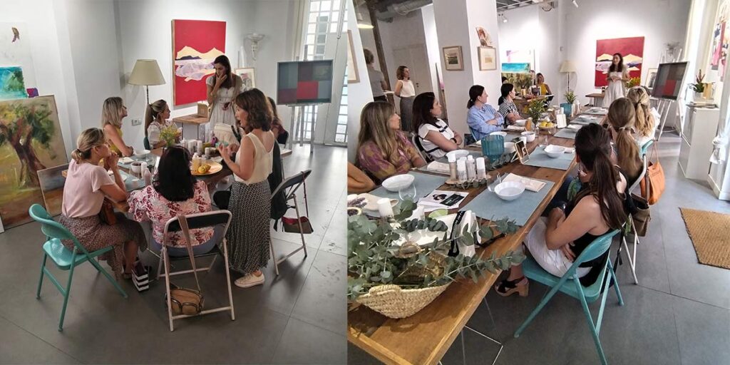 imagen como organizar un showroom perfecto de maquillaje detalles