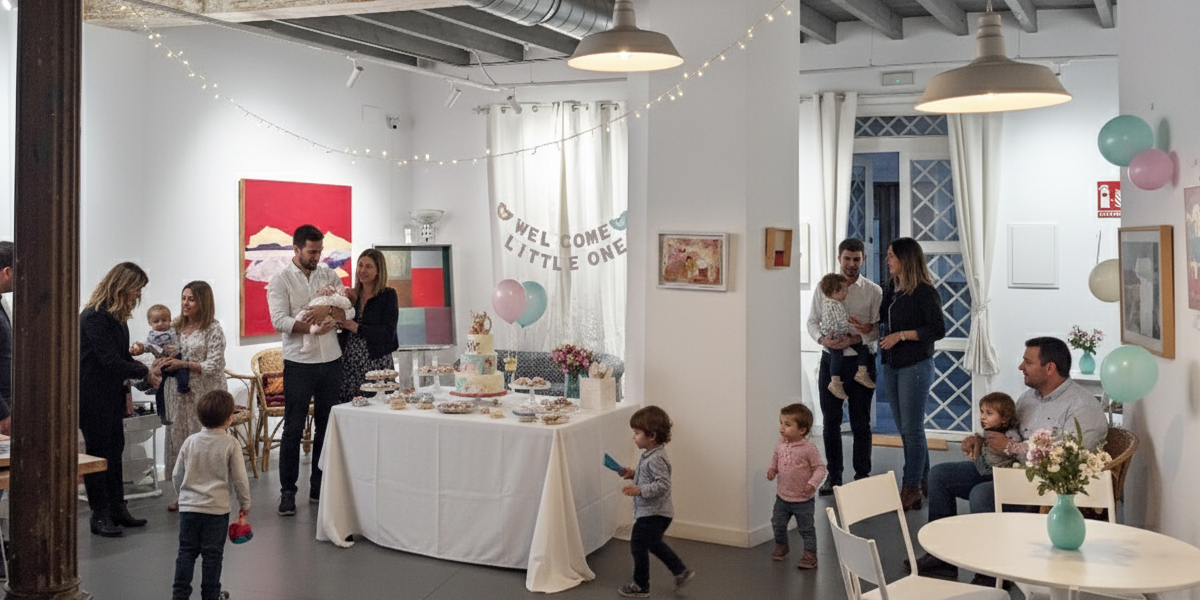 foto el espacio ideal para celebrar tu baby shower en sevilla